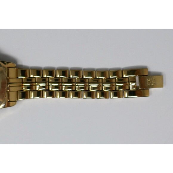Anne Klein AK/1790CHGB Gold Tone Stainless Steel Women\'s Watch NEW BATTERY main image 8